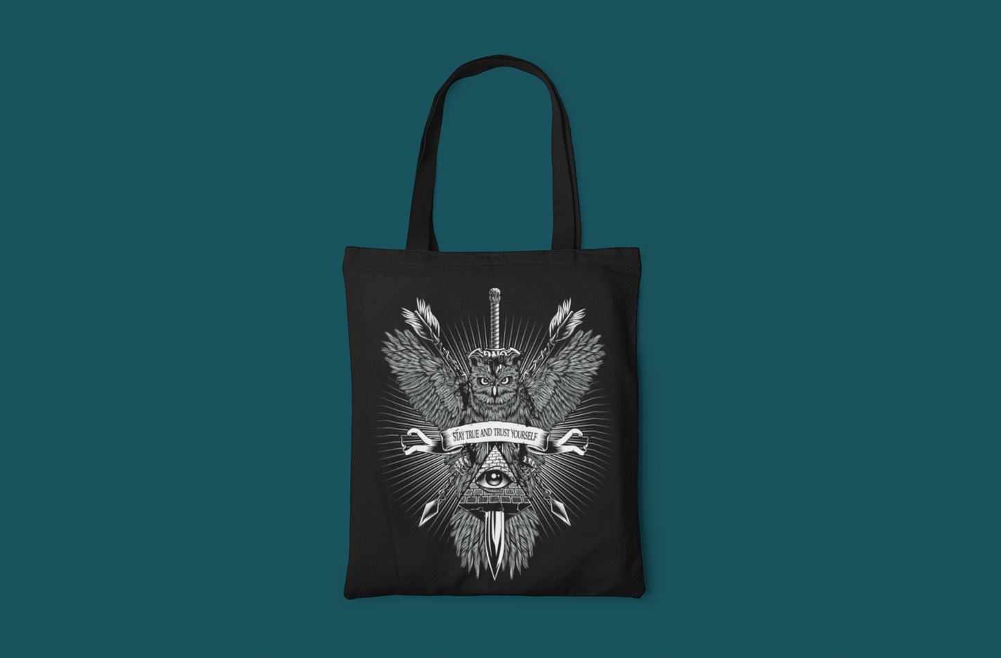 STOFFBEUTEL BAG SWORDOWL