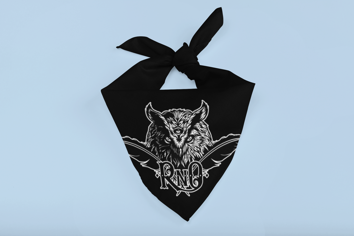 BANDANA TUCH BLACK UNI