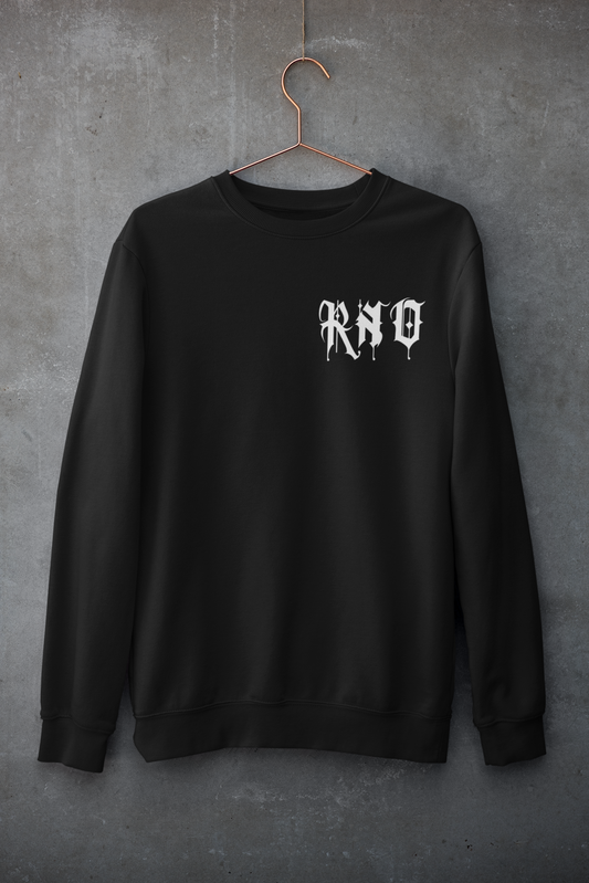 CREWNECK FLASH BLACK UNI