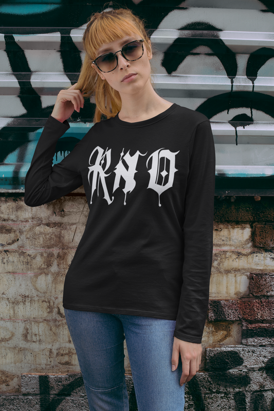 CREWNECK RNO FONT NEW STYLE BLACK UNI