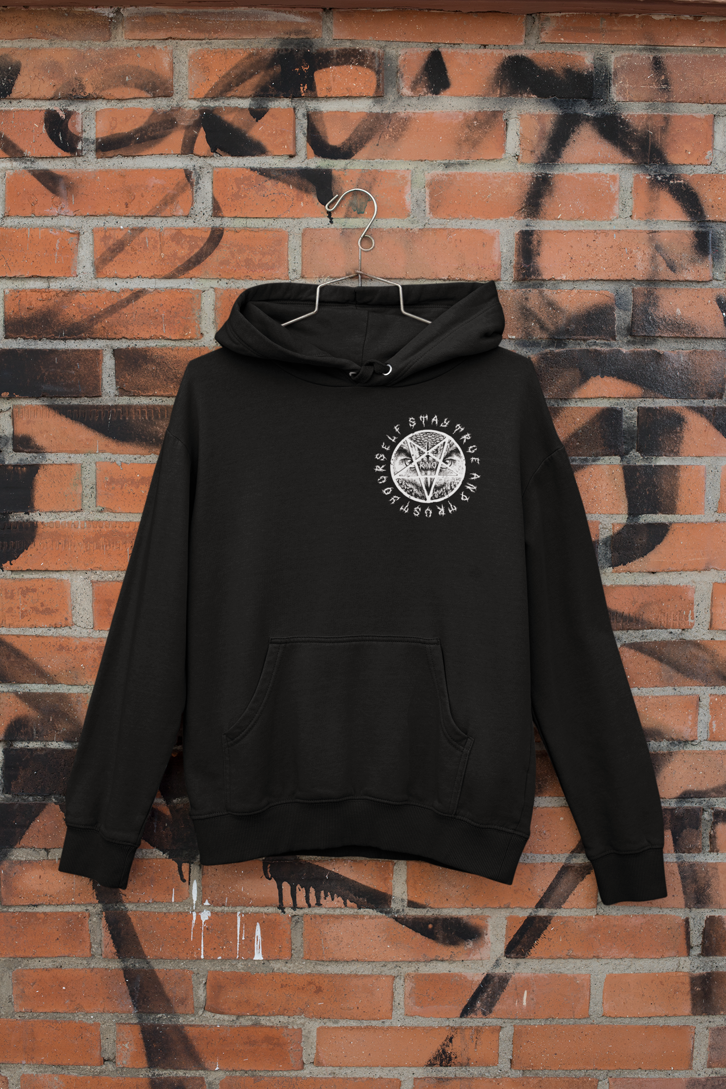 HOODIE D-OWL BLACK UNI