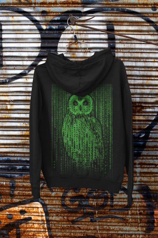 HOODIE MATRIX NEOWL BLACK UNI