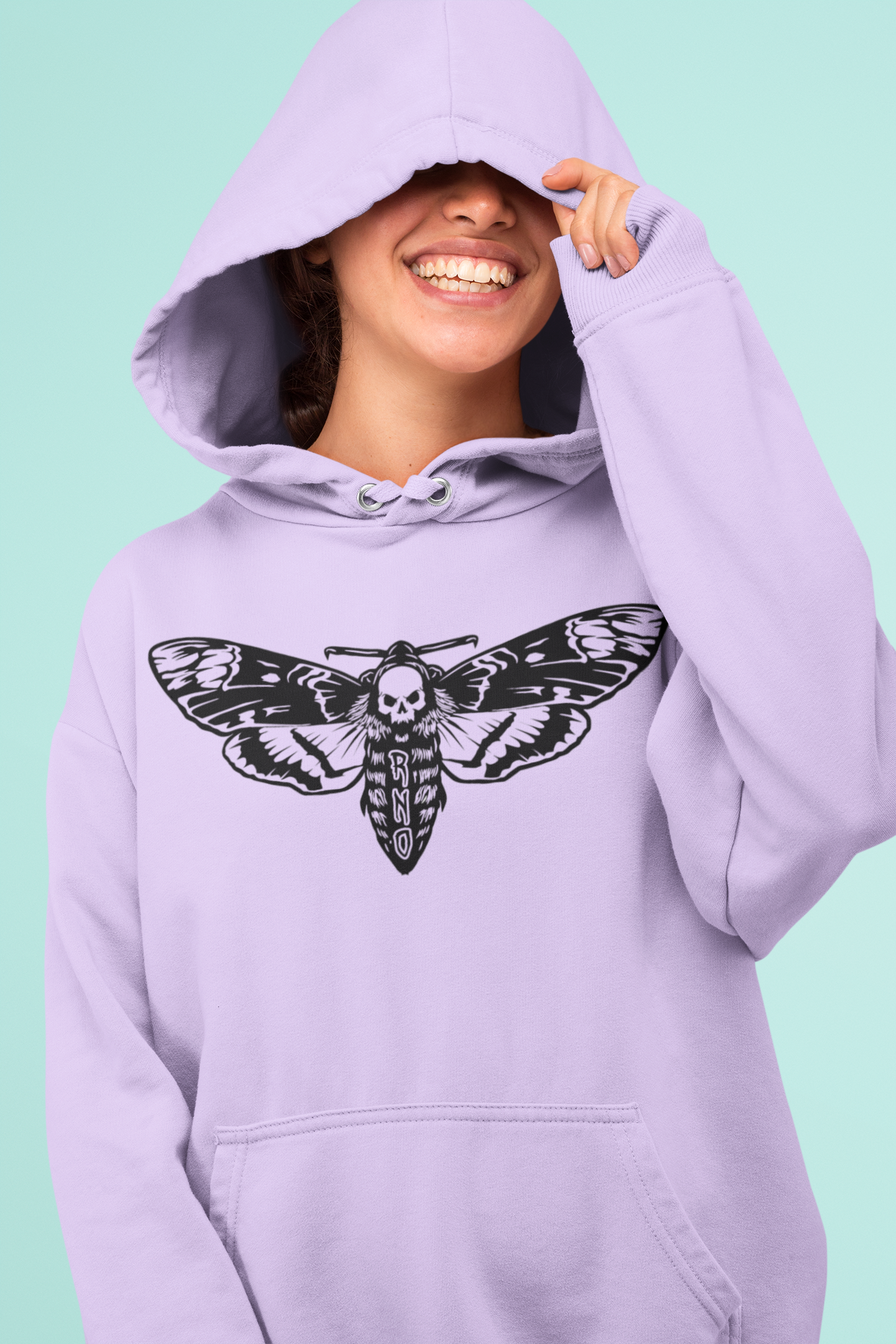 HOODIE MOTH LILAC UNI