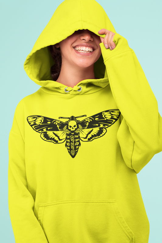 HOODIE MOTH TAXI YELLOW UNI