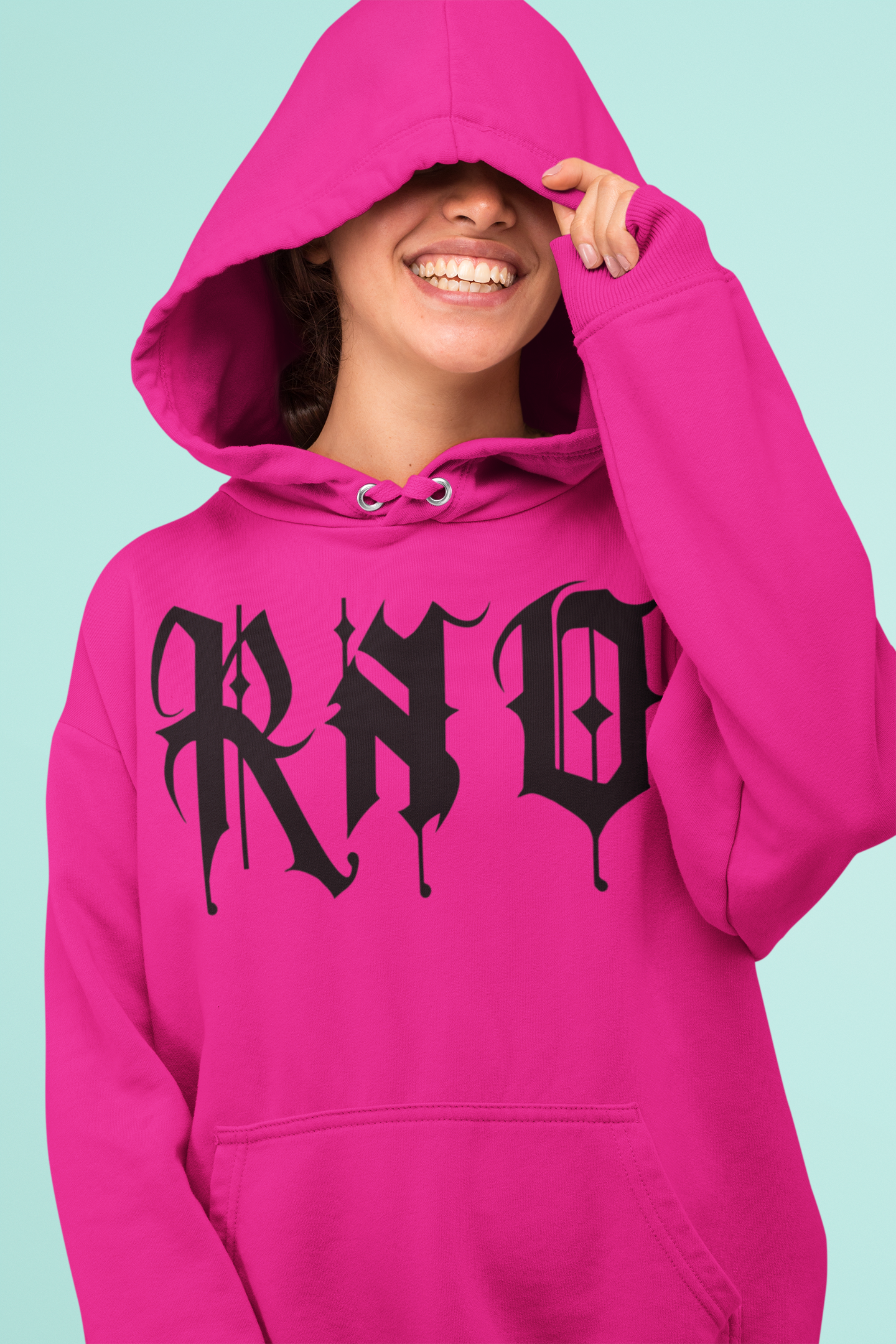 HOODIE RNO FONT NEW STYLE UNI VERSCH. FARBEN