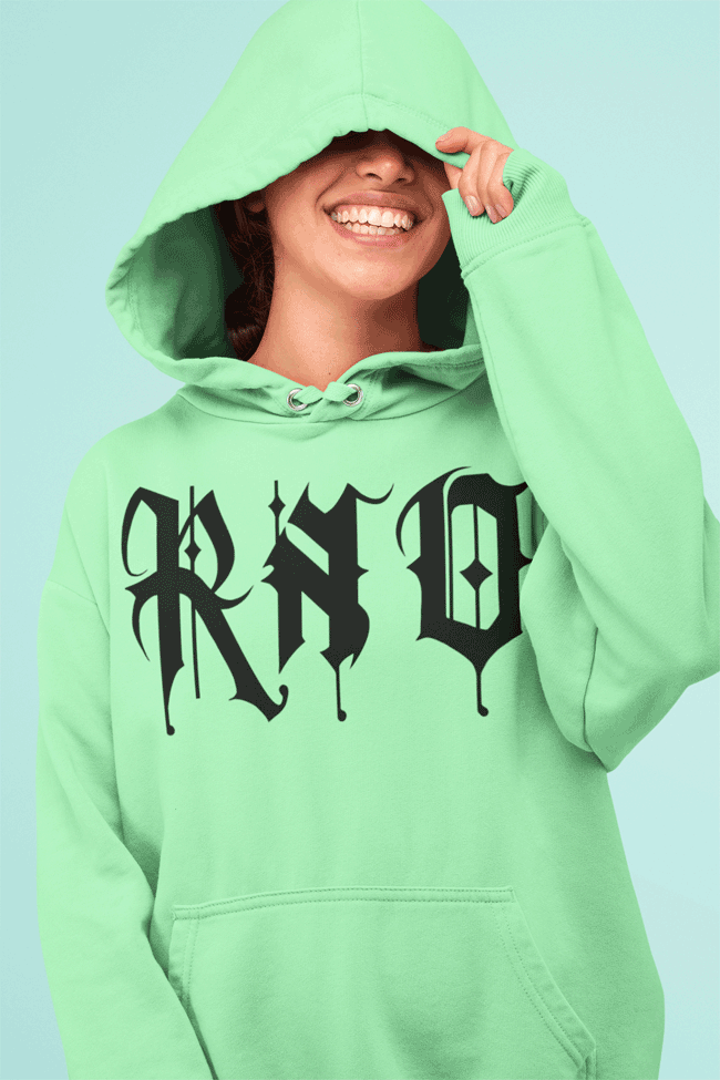 HOODIE RNO FONT NEW STYLE UNI VERSCH. FARBEN