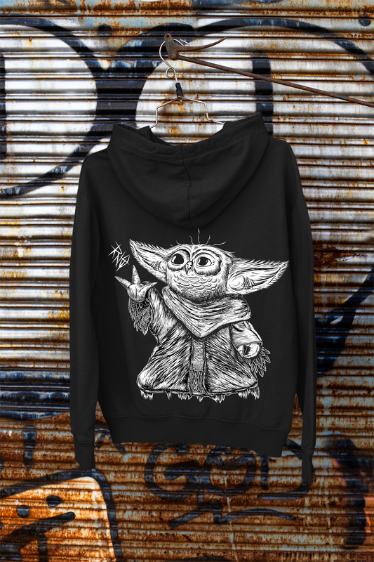 HOODIE BABYYOWLDA BLACK UNI