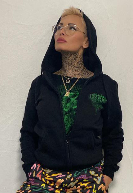 ZIPPER MATRIX NEOWL BLACK UNI