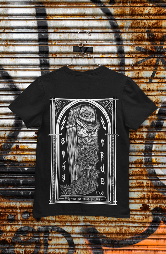 T-SHIRT POCKET COWLFFIN UNI BLACK