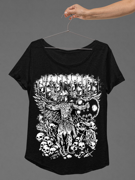 T-SHIRT 300 LADIES BLACK