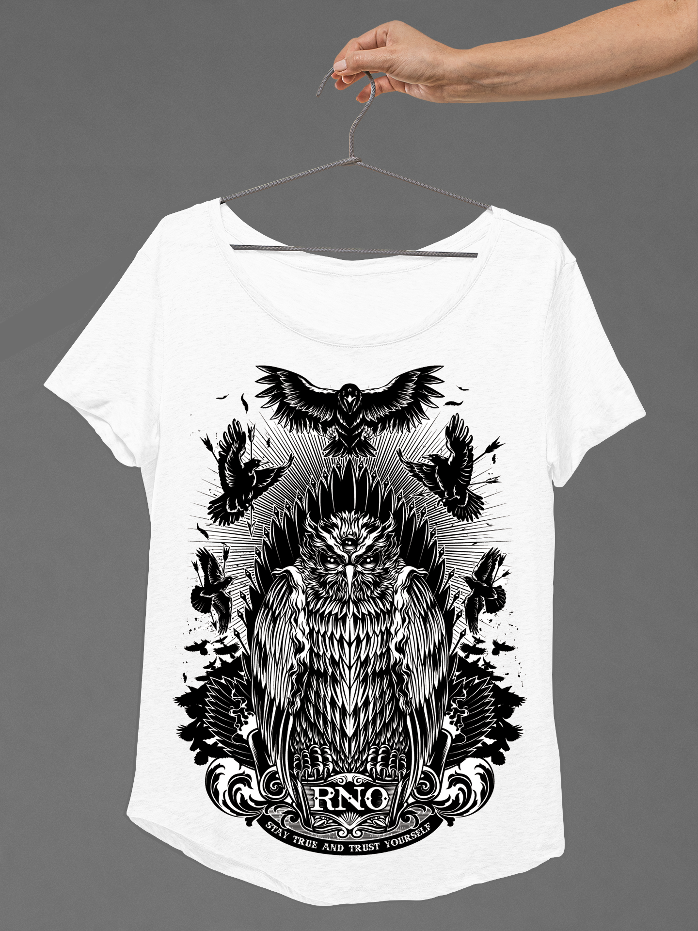 T-SHIRT GOWLT LADIES WHITE