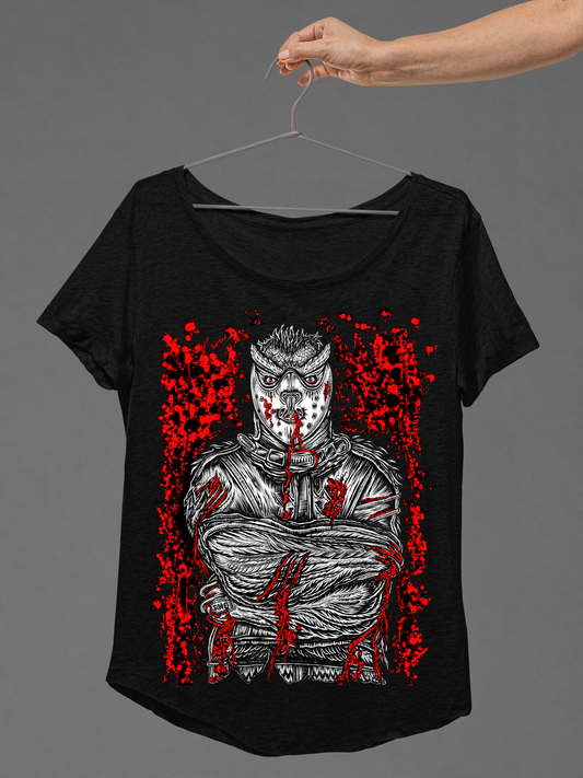 T-SHIRT HANNIBOWL LADIES BLACK