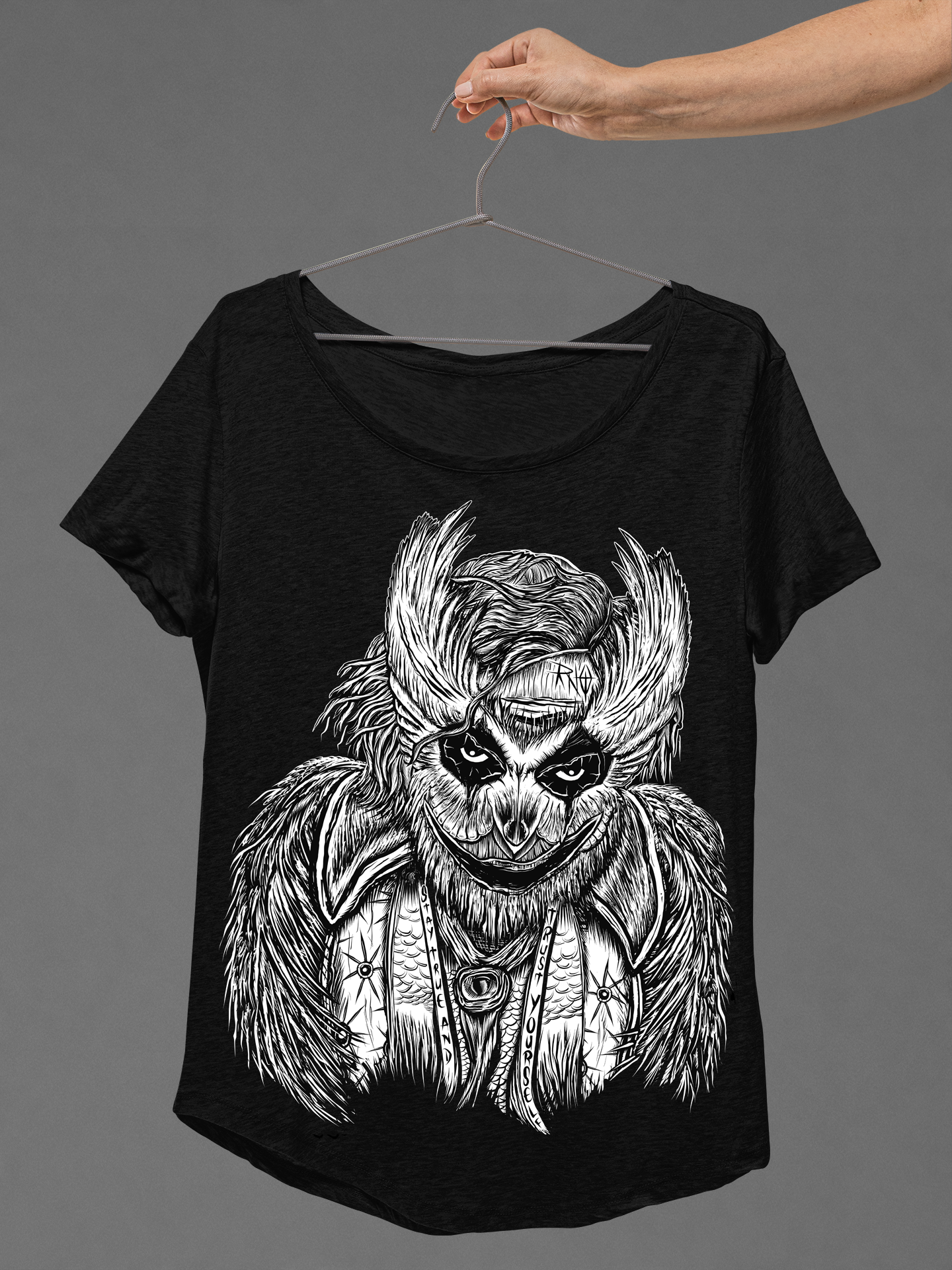 T-SHIRT JOWLKER LADIES BLACK