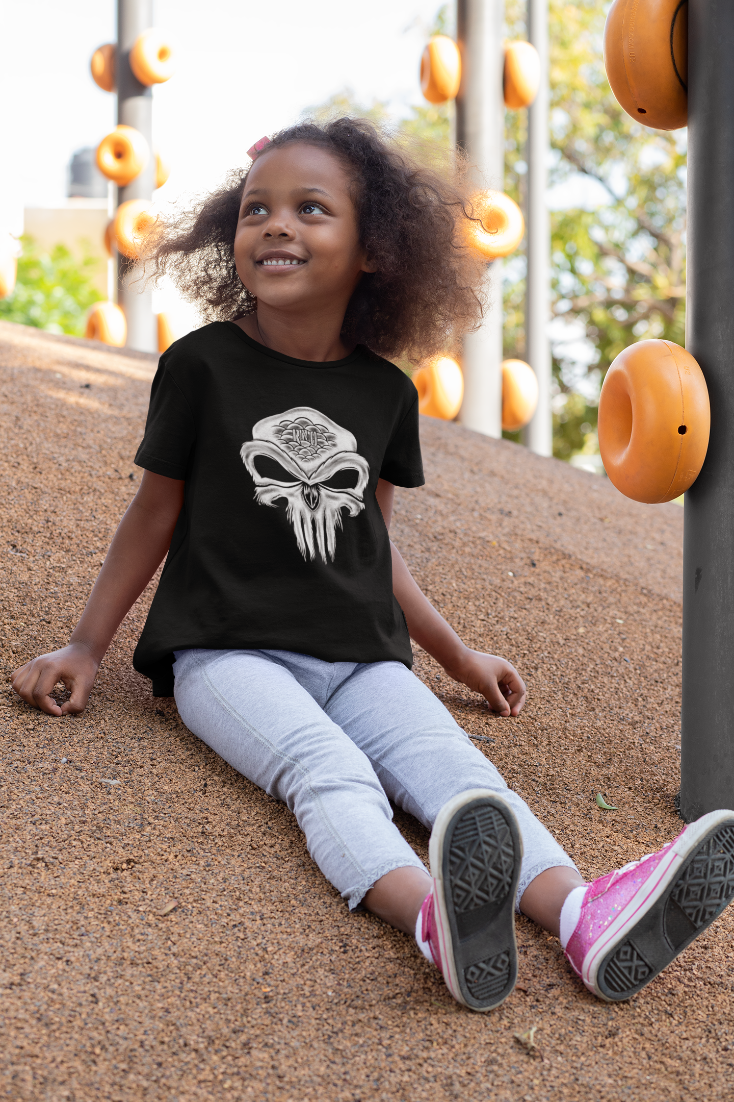 T-SHIRT OWLISHER KIDS BLACK