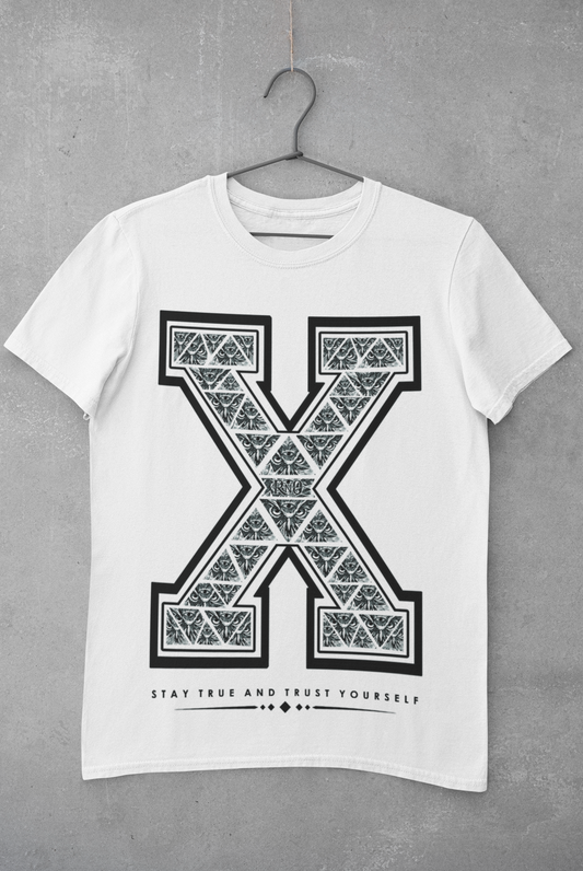 T-SHIRT BIG X MEN WHITE