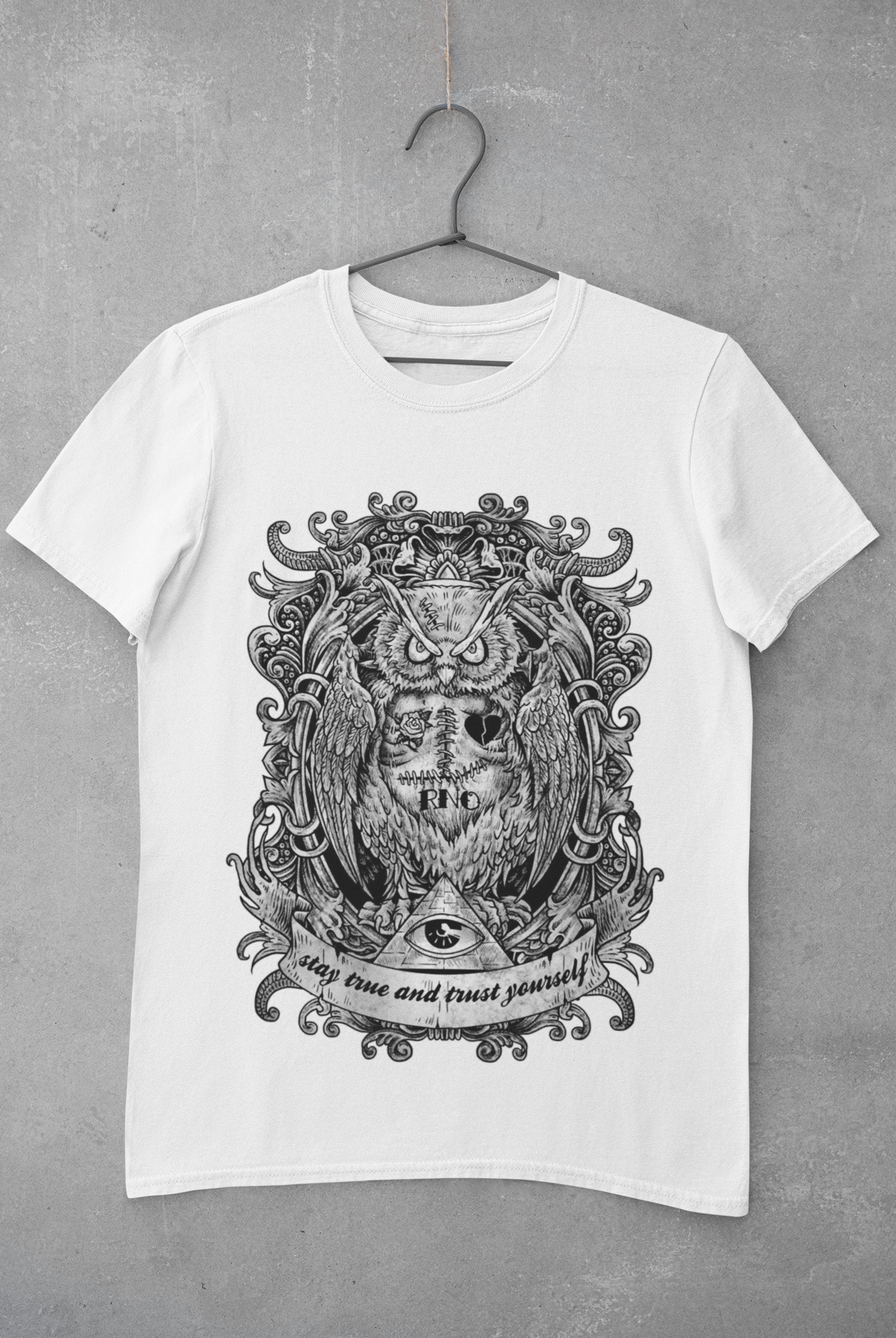 T-SHIRT FRANKENSTOWL MEN WHITE