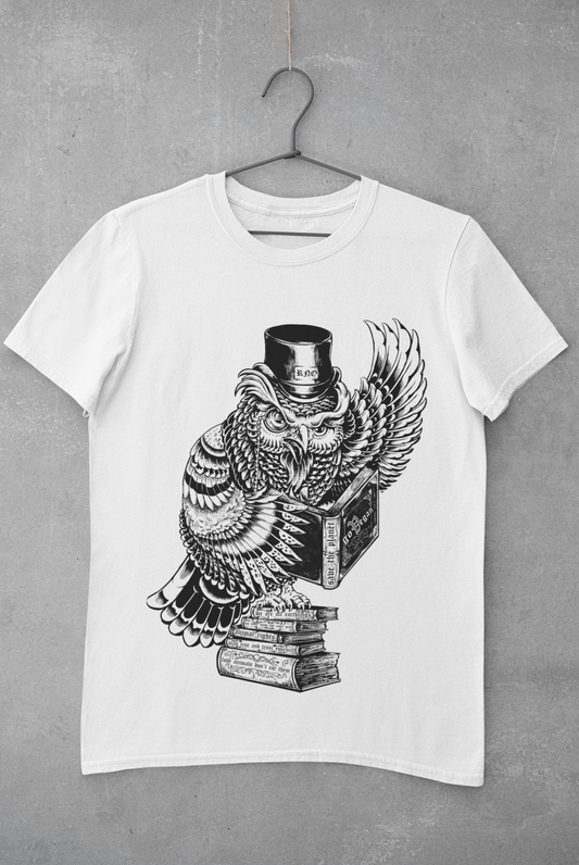 T-SHIRT GOWL VEGAN MEN WHITE