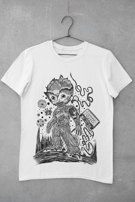 T-SHIRT MEN GROOWLT WHITE