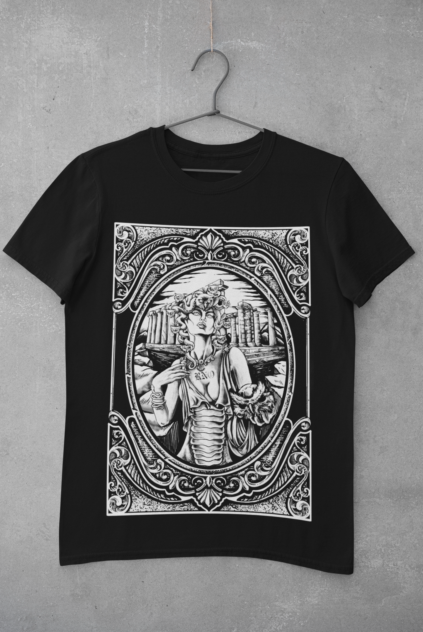 T-SHIRT MEDOWLSA MEN BLACK