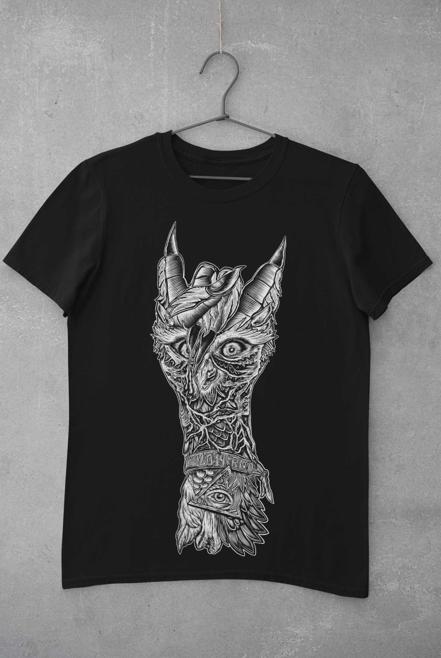T-SHIRT METOWL MEN BLACK