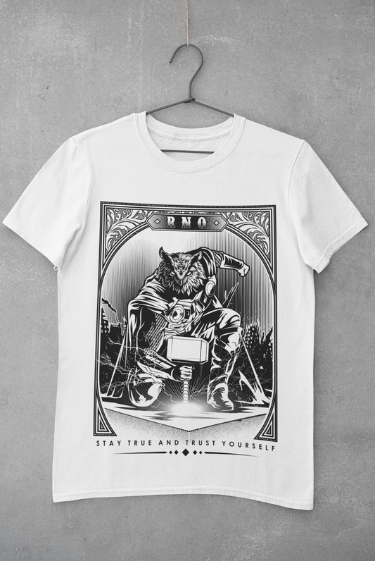 T-SHIRT THOWL MEN WHITE