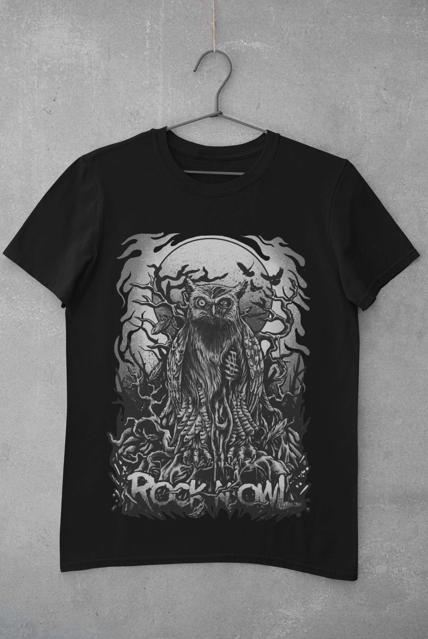 T-SHIRT ZOMBIE MEN BLACK