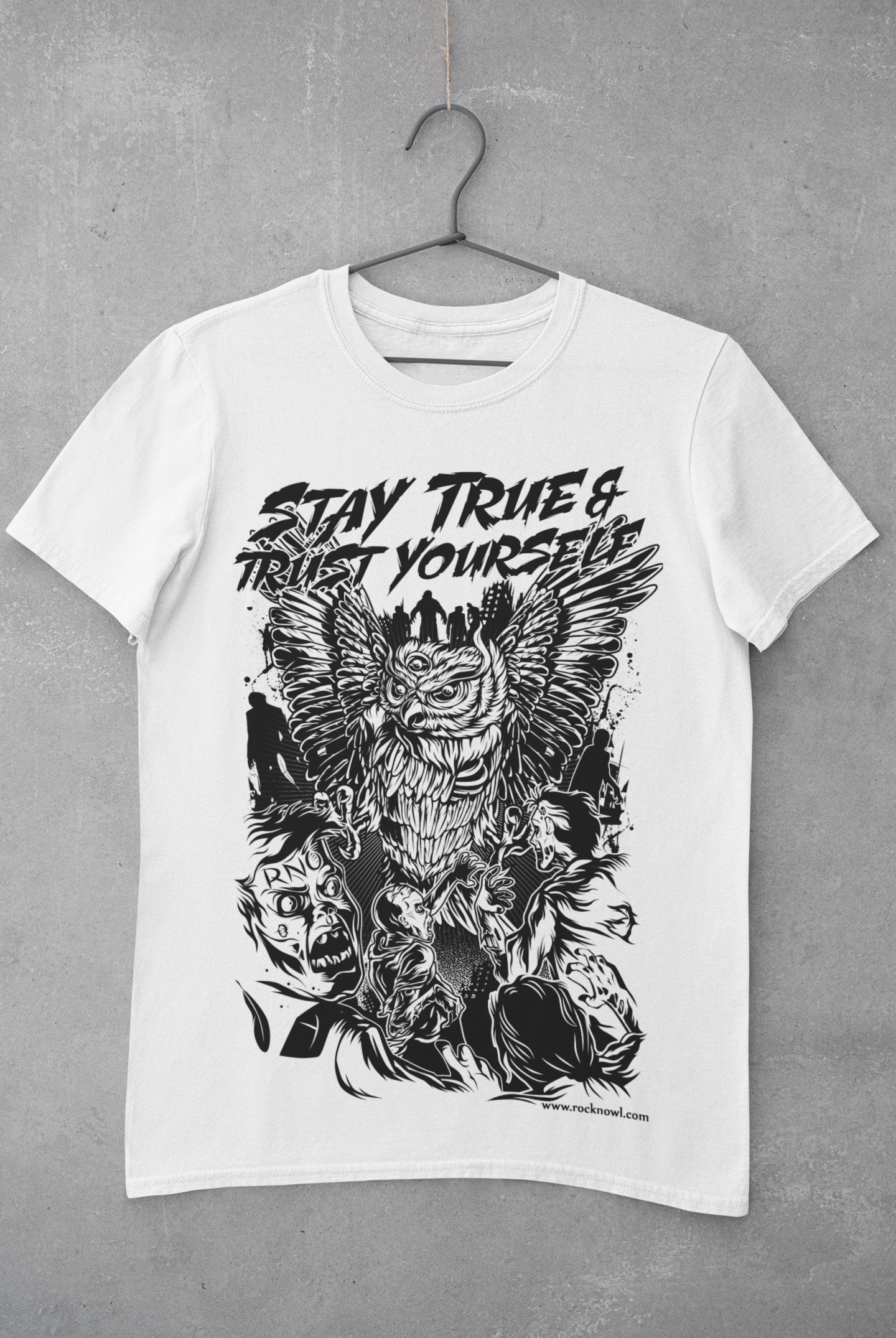 T-SHIRT ZOMBIEFIGHT MEN WHITE