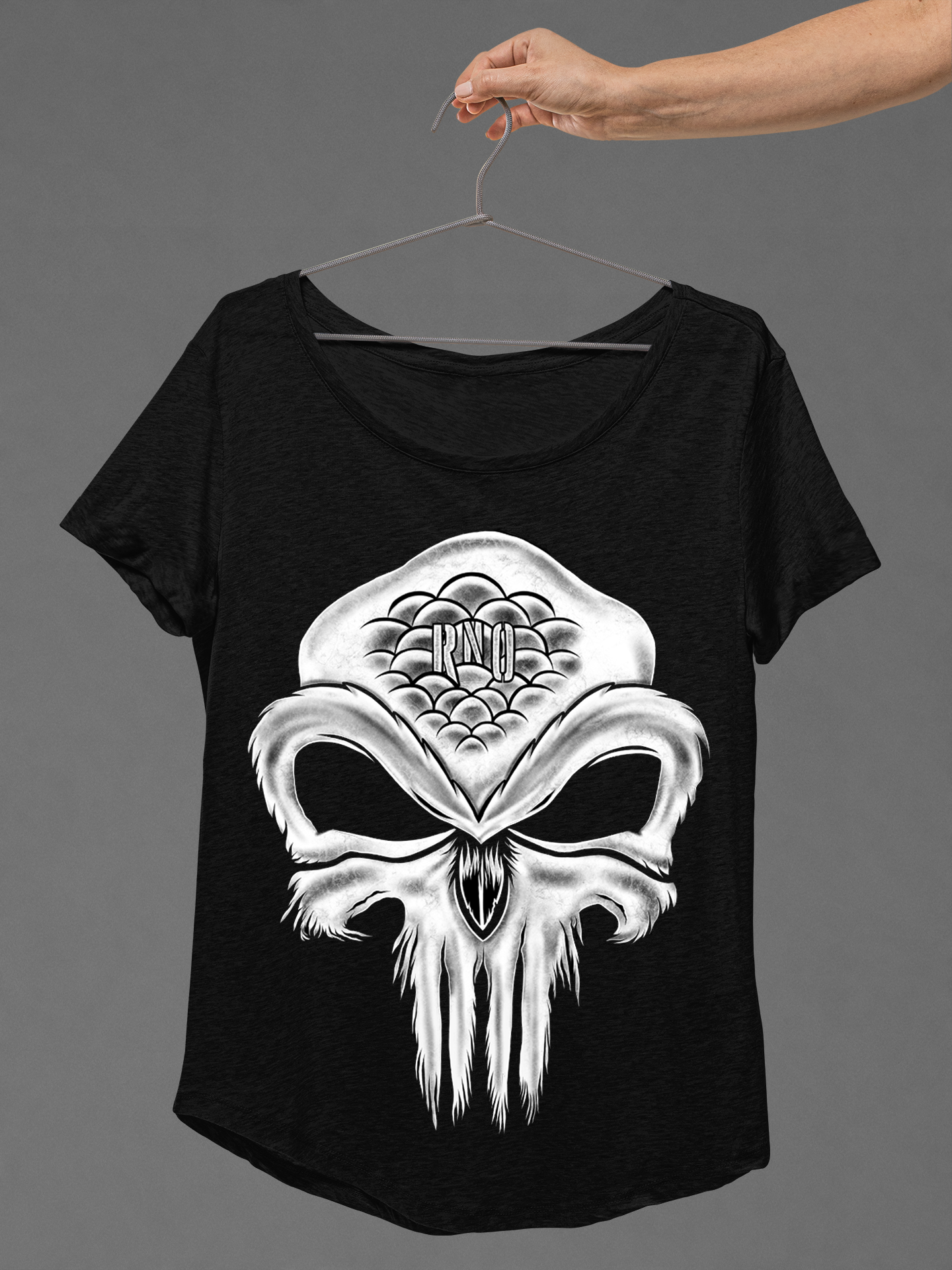 T-SHIRT OWLISHER LADIES BLACK