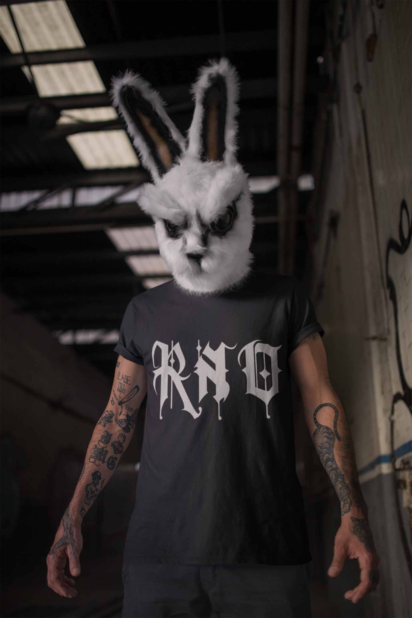 T-SHIRT RNO FONT NEW STYLE MEN VERSCH. FARBEN