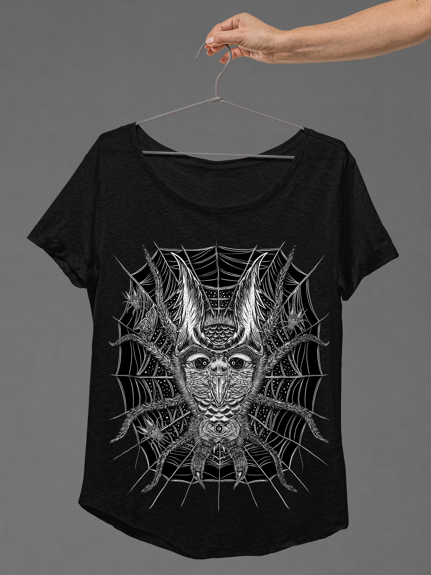 T-SHIRT SPOWLDER LADIES BLACK