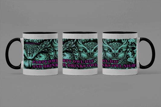 RNO TASSE PARTYOWL KERAMIK 340ml