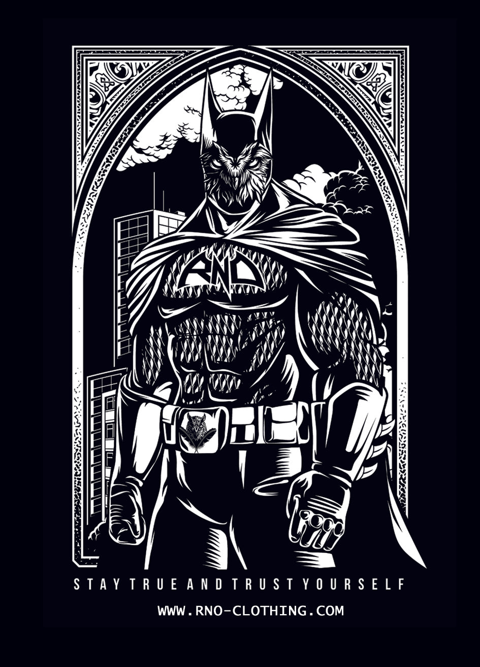 TANKSHIRT LONG BATOWL LADY BLACK