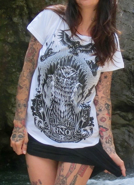 T-SHIRT GOWLT LADIES WHITE