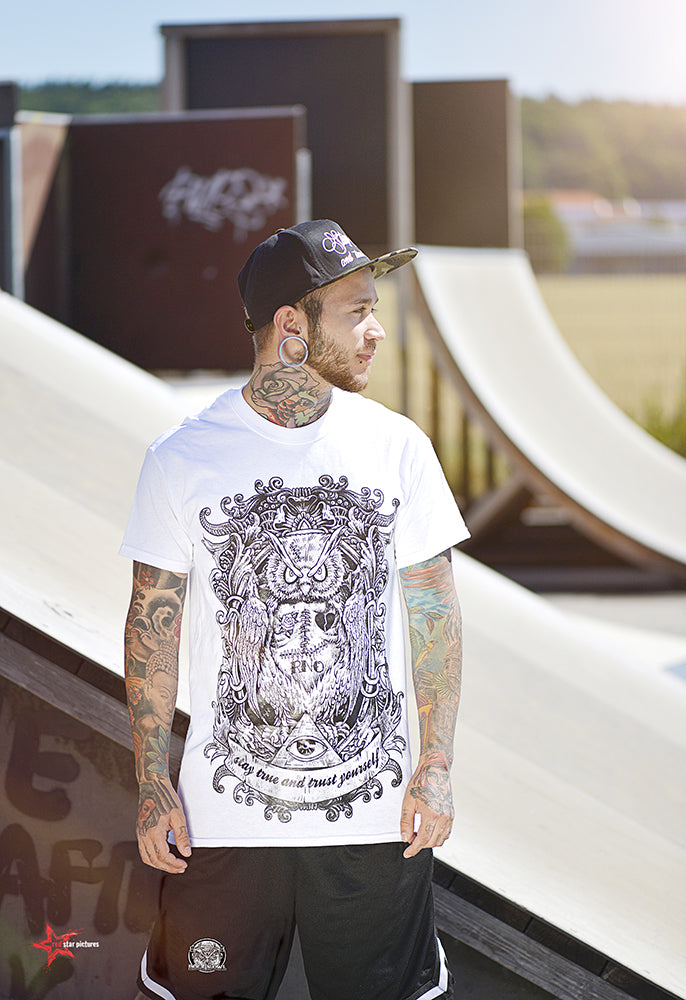 T-SHIRT FRANKENSTOWL MEN WHITE