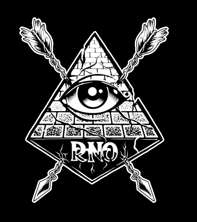 HOODIE SWORDOWL BLACK UNI