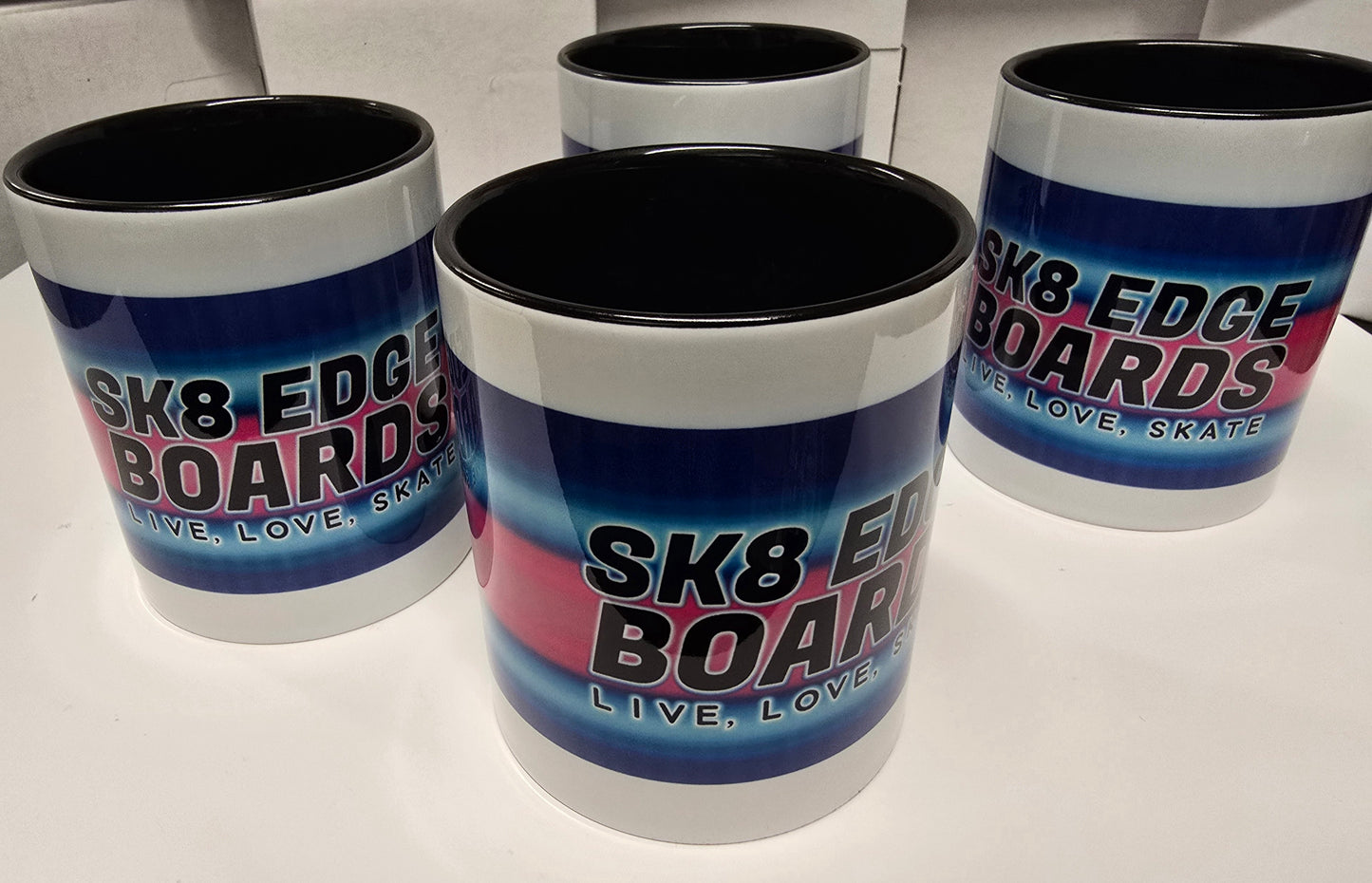 SK8 EDGE TASSE LIVE LOVE SKATE KERAMIK 330ml