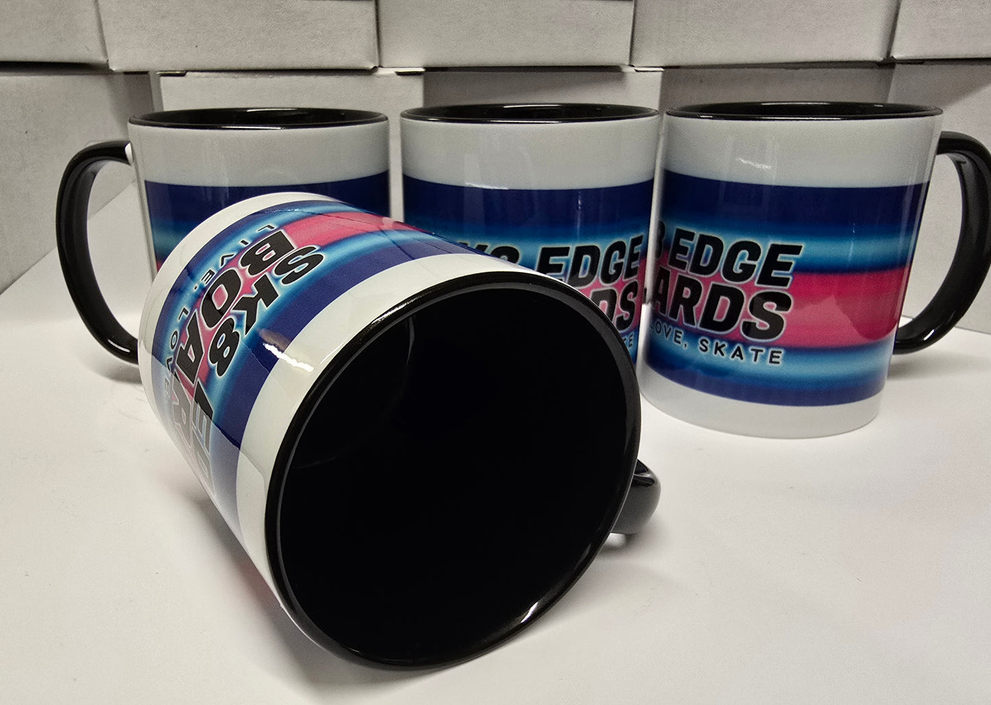 SK8 EDGE TASSE LIVE LOVE SKATE KERAMIK 330ml