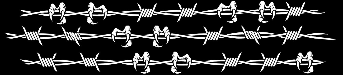 JOGGINGHOSE BARBEDWIRE BLACK