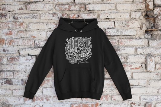 OF HOODIE JUST F#CK OFF BLACK UNI