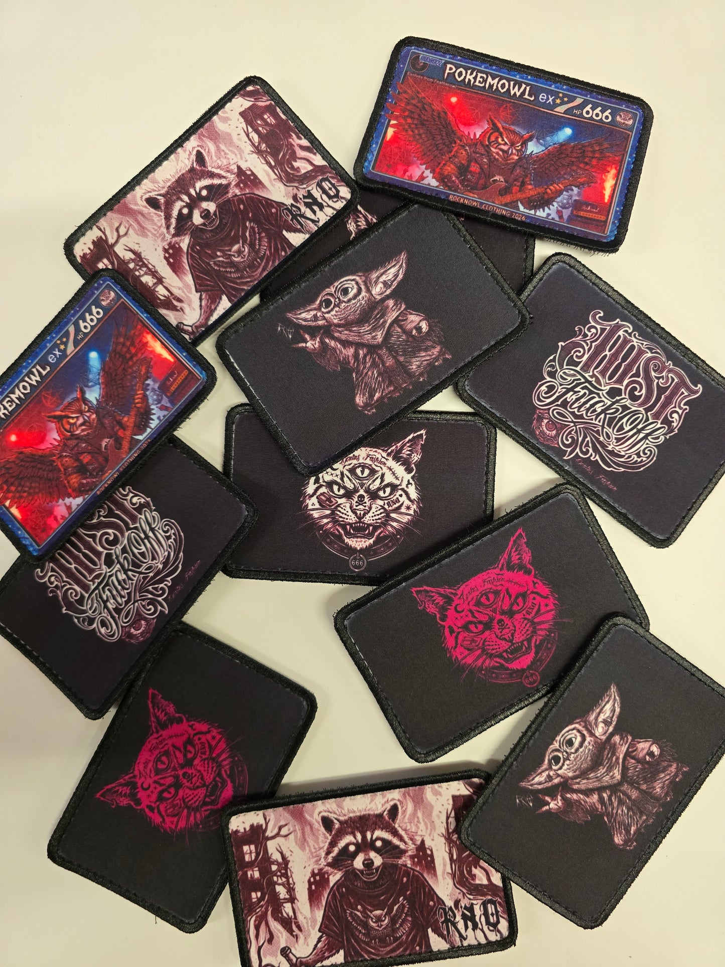 PATCHES FOR HIP BAG