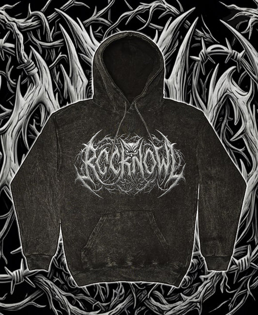 HOODIE ROOWLTS UNI MINERAL BLACK