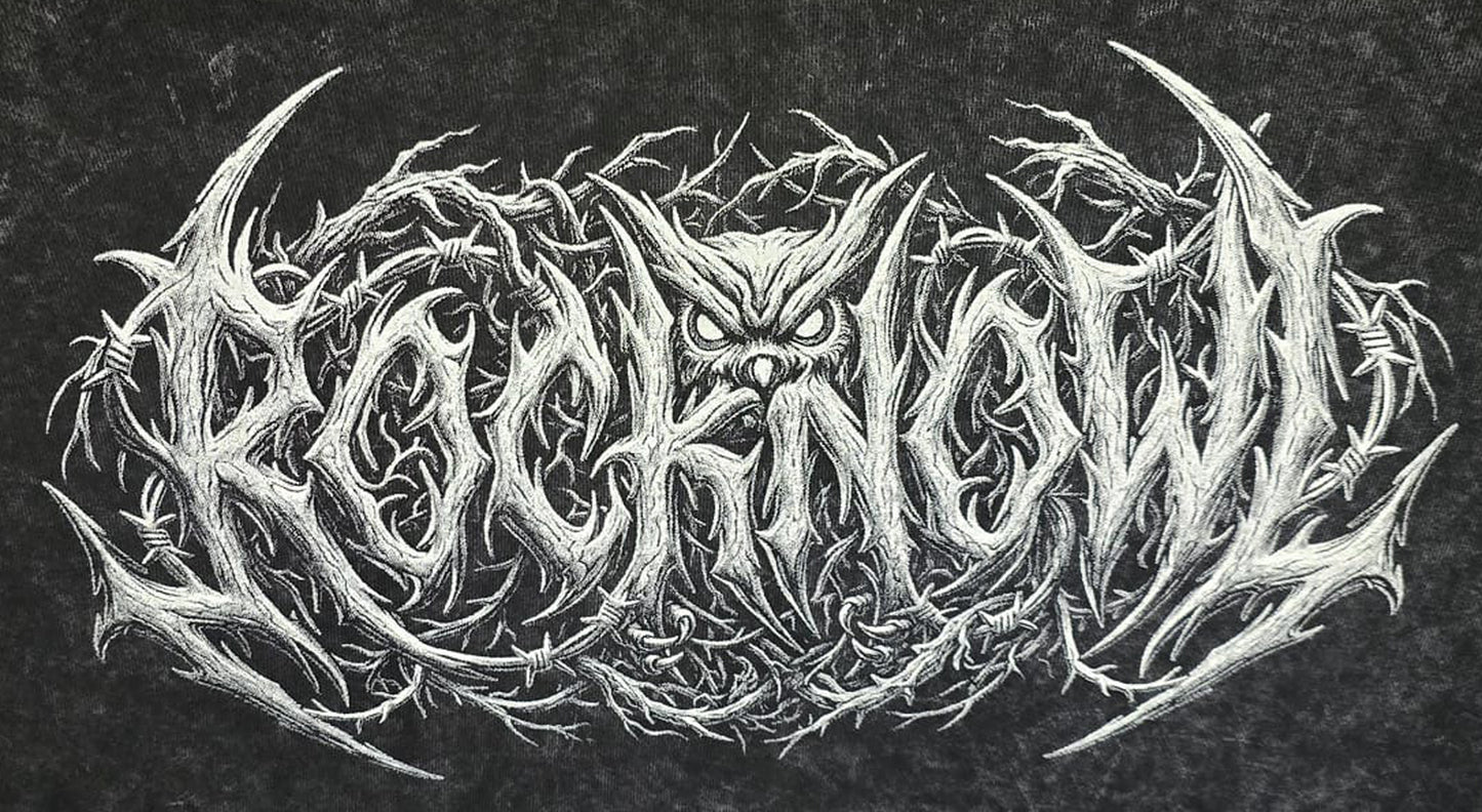 HOODIE ROOWLTS UNI MINERAL BLACK