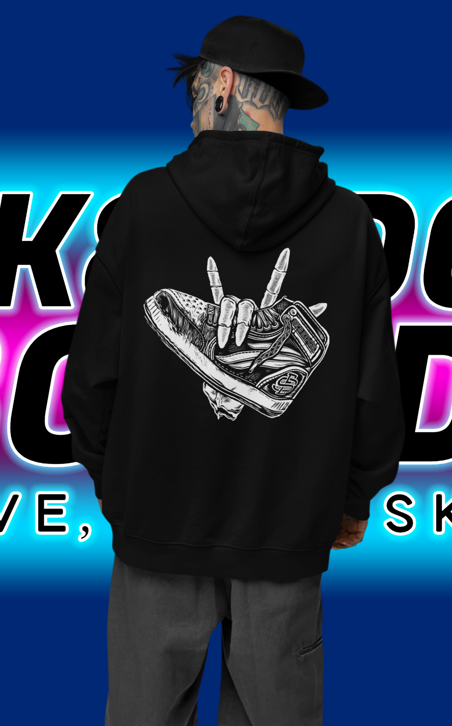 SK8 EDGE HOODIE USED SHOE UNI