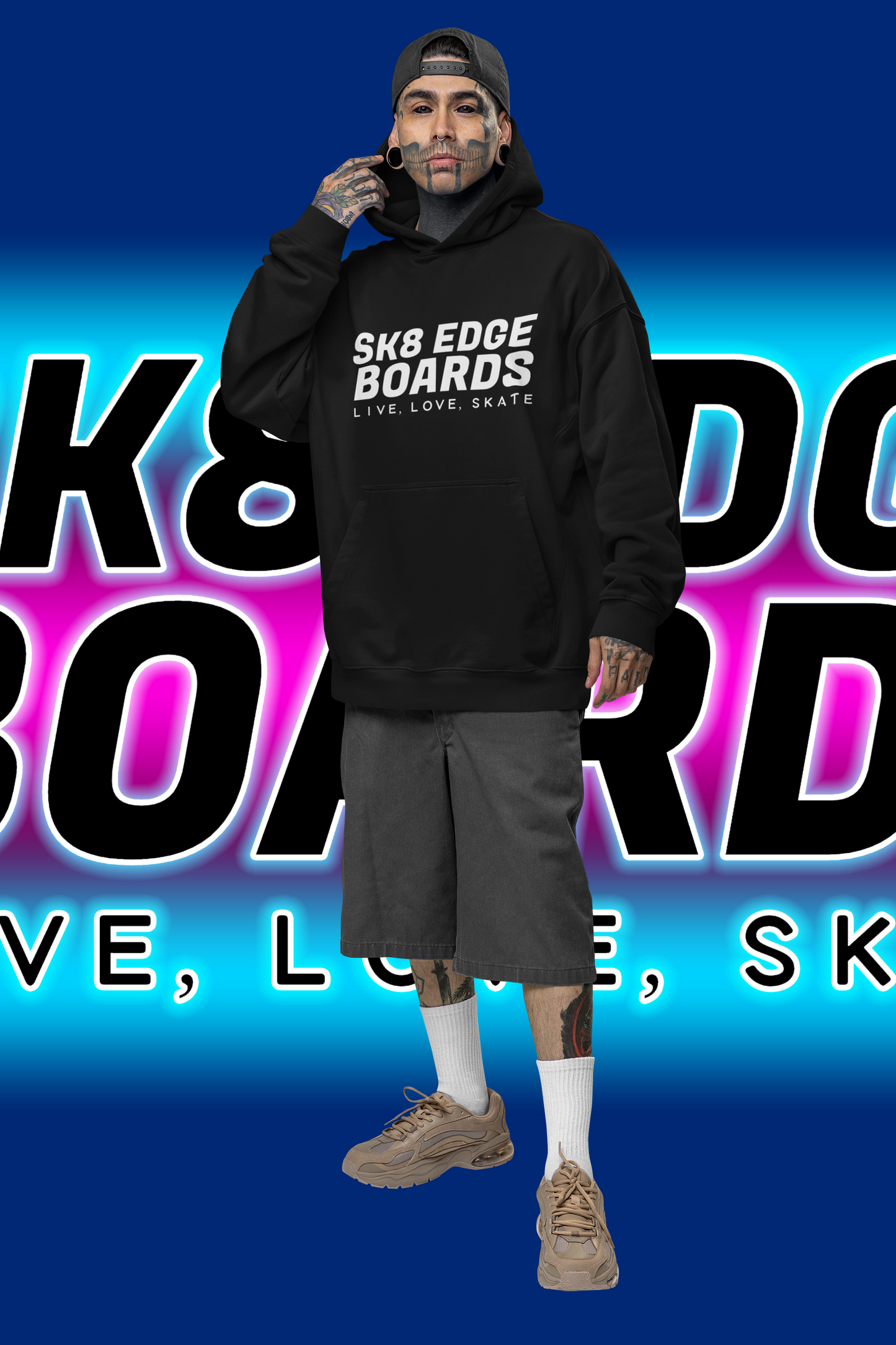 SK8 EDGE HOODIE USED SHOE UNI