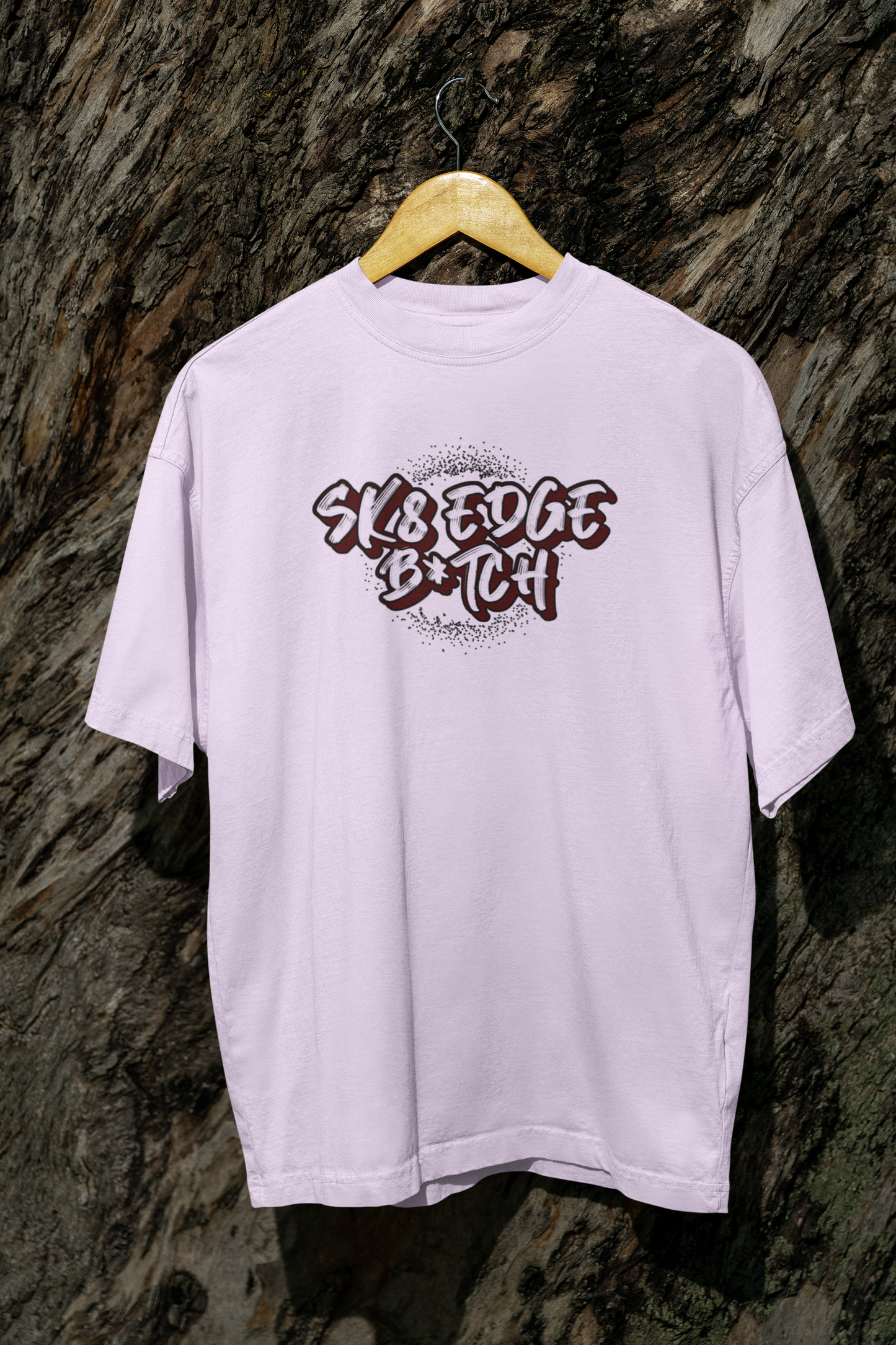 SK8 EDGE T-Shirt B!TCH OVERSIZED UNI