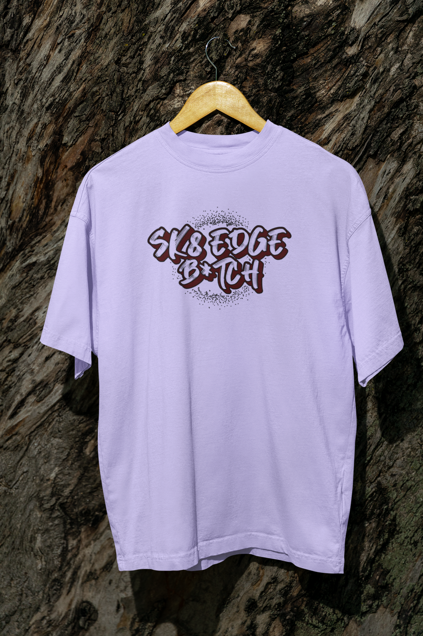 SK8 EDGE T-Shirt B!TCH OVERSIZED UNI