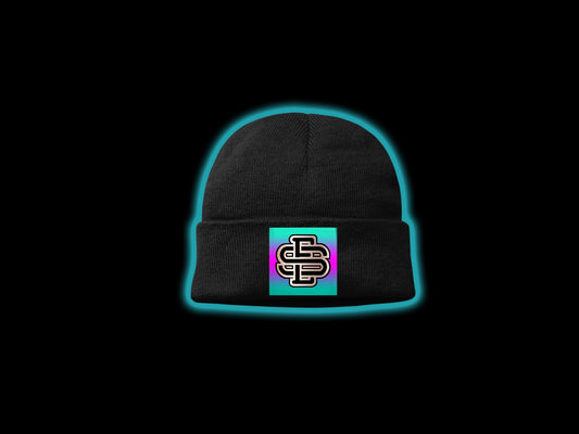 SK8EDGE BEANIE SE LOGO BLACK