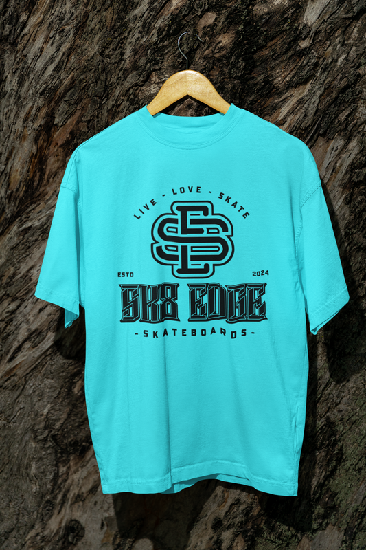 SK8 EDGE T-Shirt LOGO OVERSIZED UNI