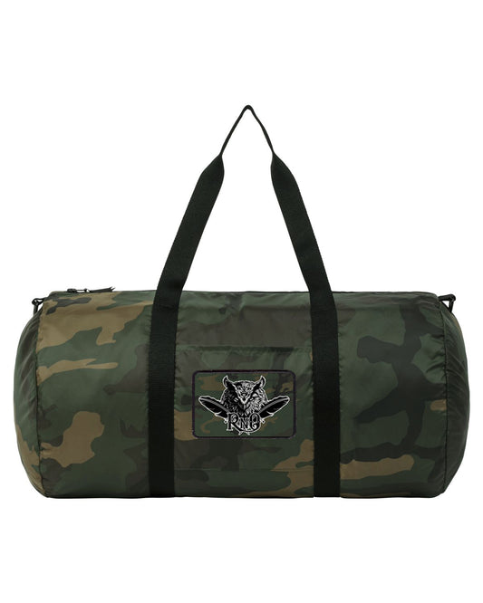 BAG RECYCLED FEATHER CAMO