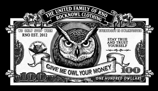 T-SHIRT GIVE ME OWL UNI BLACK